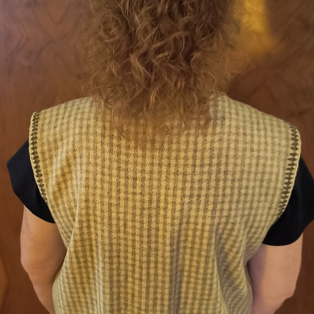 Hand Crafted Wool Vest - Picture 2 of 9